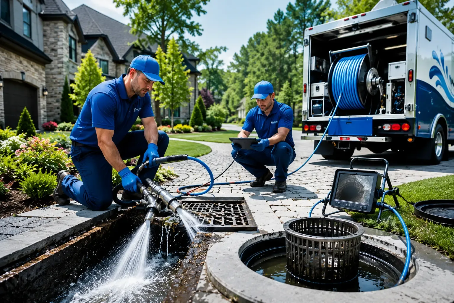 Local outdoor drain cleaning professionals in Hudgins, VA