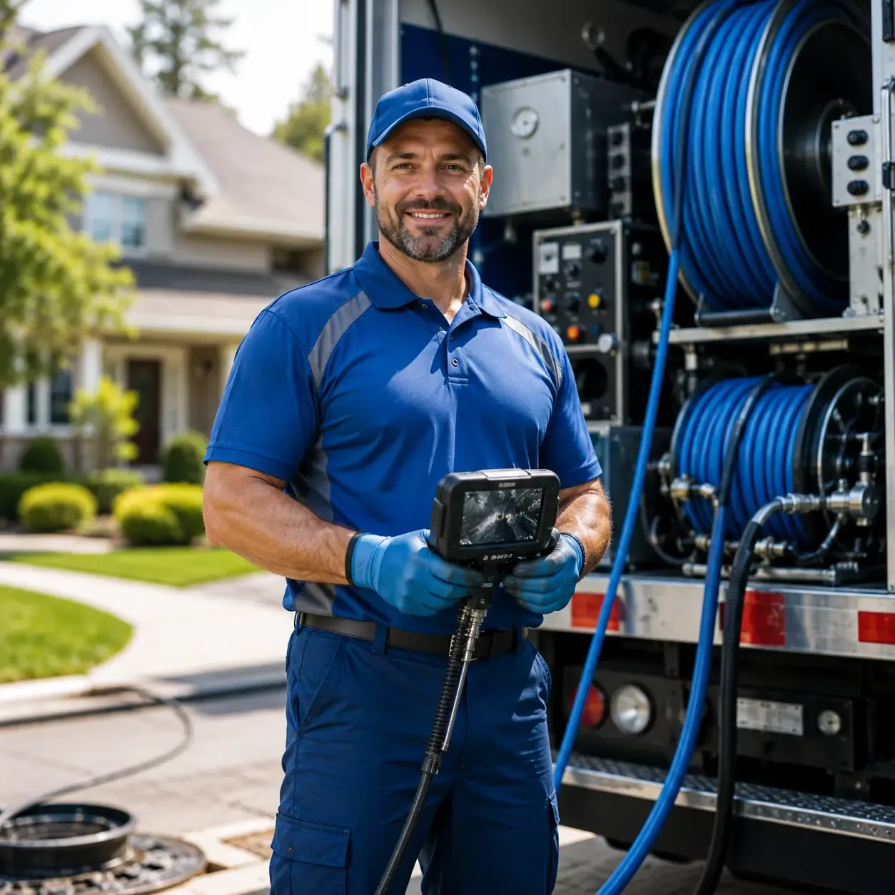 Local outdoor drain cleaning specialists in Hudgins, VA